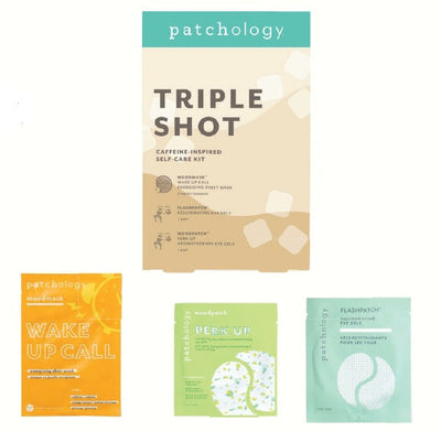 Patchology Triple Shot Caffeine-Inspired Self Care Kit